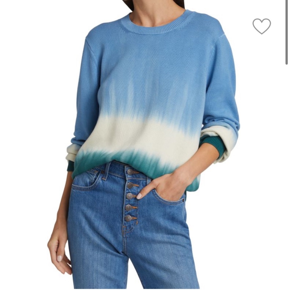 NWOT Veronica Beard Nikasha tie dye pullover sweater sz SM